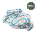 Colorful Nursing pillow with abstract pattern on a white background, featuring a 'Limited Edition' label.