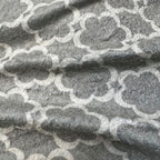 Close-up of a textured surface with a geometric pattern