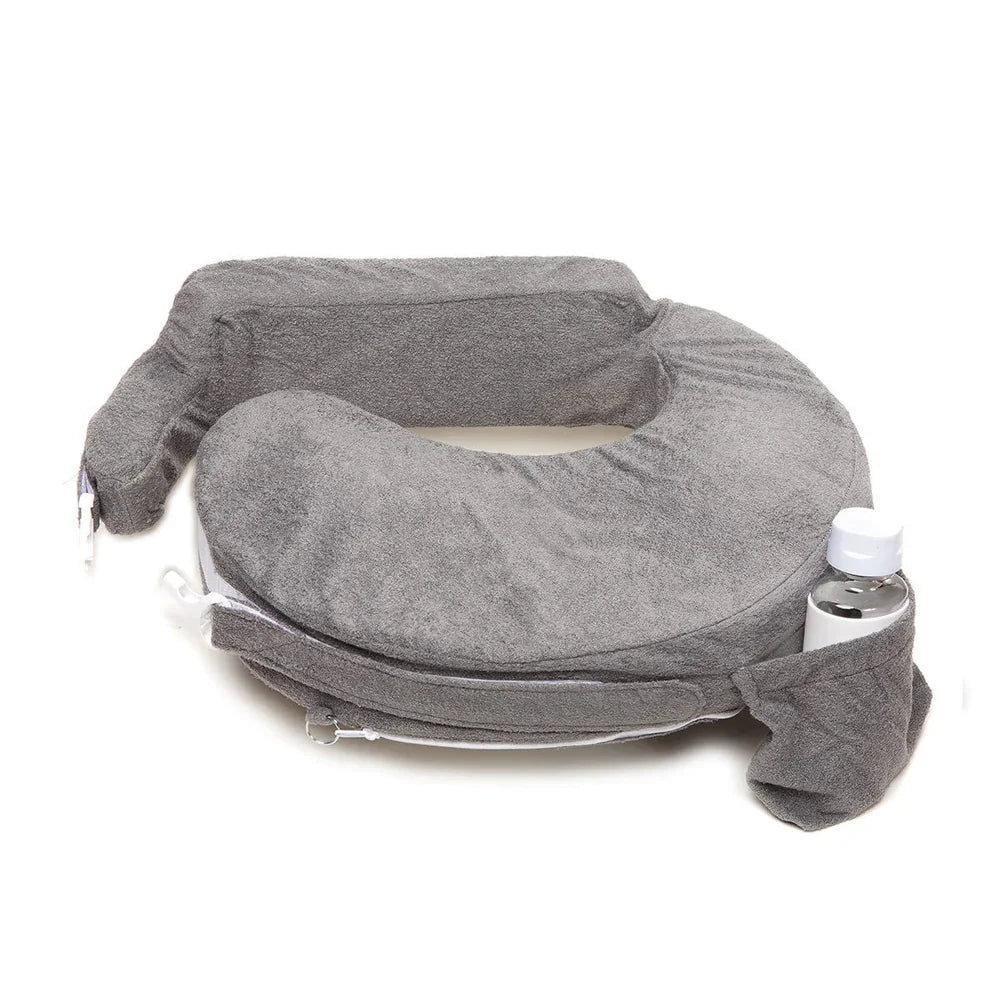 Open Box Deluxe Nursing Pillow Evening Grey