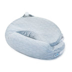 Baby bean bag with textured surface on a white background
