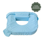 Open Box Professional Twin Breastfeeding Pillow Blue