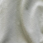 Close-up of light gray fabric texture